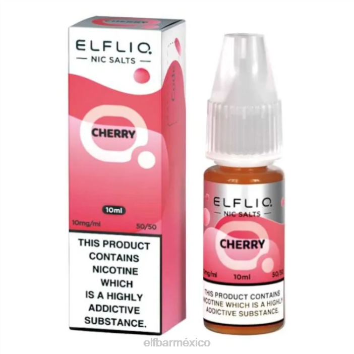 ELF BAR BC5000 Precio Mexico Sales de nic elfliq - cereza - 10ml-5mg J40L198