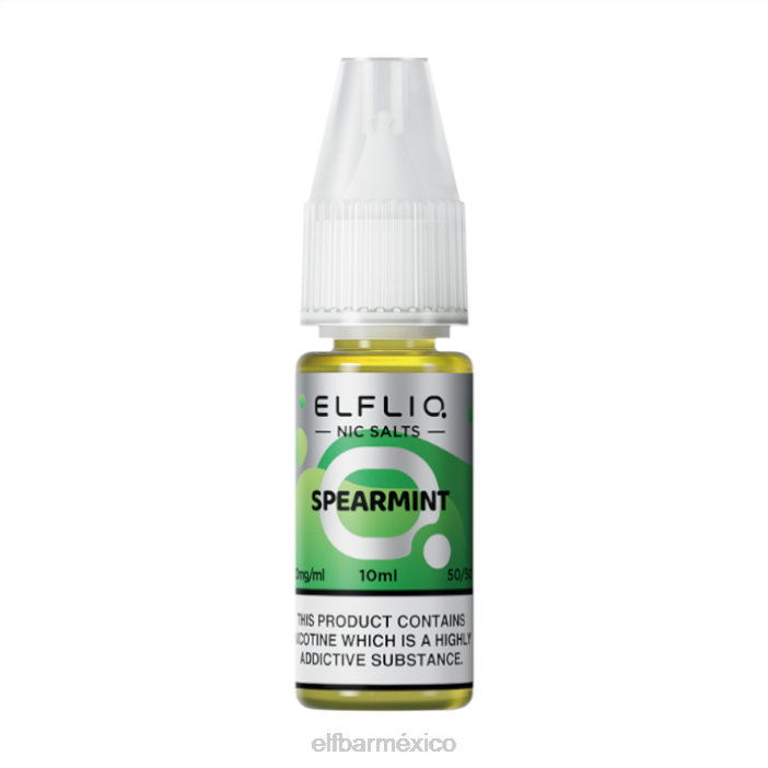 ELF BAR Sabores Mas Vendidos Sales nic de menta verde elfliq - 10ml-5mg J40L206