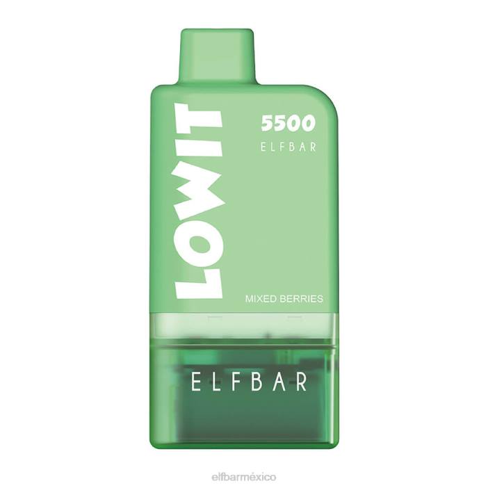 ELFBAR Mexico kit de cápsulas precargadas lowit 5500 2% nic J40L431 bayas mixtas