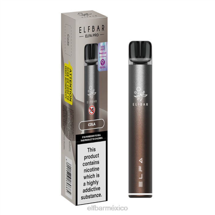 ELF BAR BC3500 Precio kit elfa pro pod - recargable J40L71 Marrón crepuscular + vaina precargada de cola