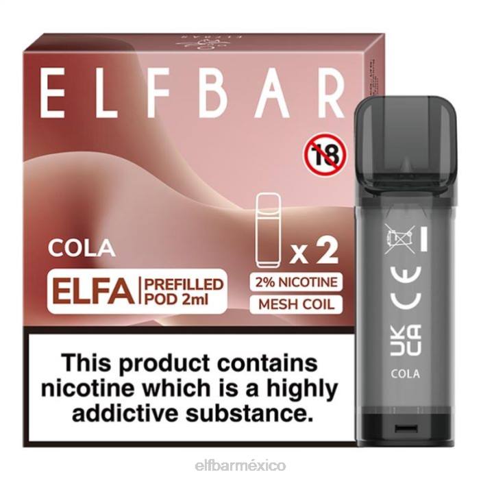 ELF BAR Bc5000 Como Funciona cápsula precargada de elfa - 2 ml - 20 mg (paquete de 2) J40L109 reajuste salarial