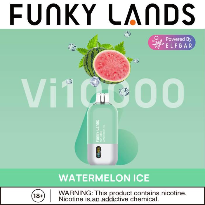 ELFBAR Mexico Funky Lands vape desechable vi10000 bocanadas J40L470 hielo de sandia