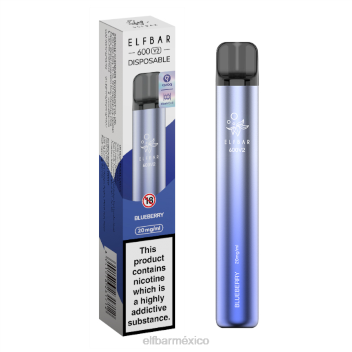 ELFBAR Mexico Vaporizador desechable 600v2 - 20 mg J40L15 Lima Limon