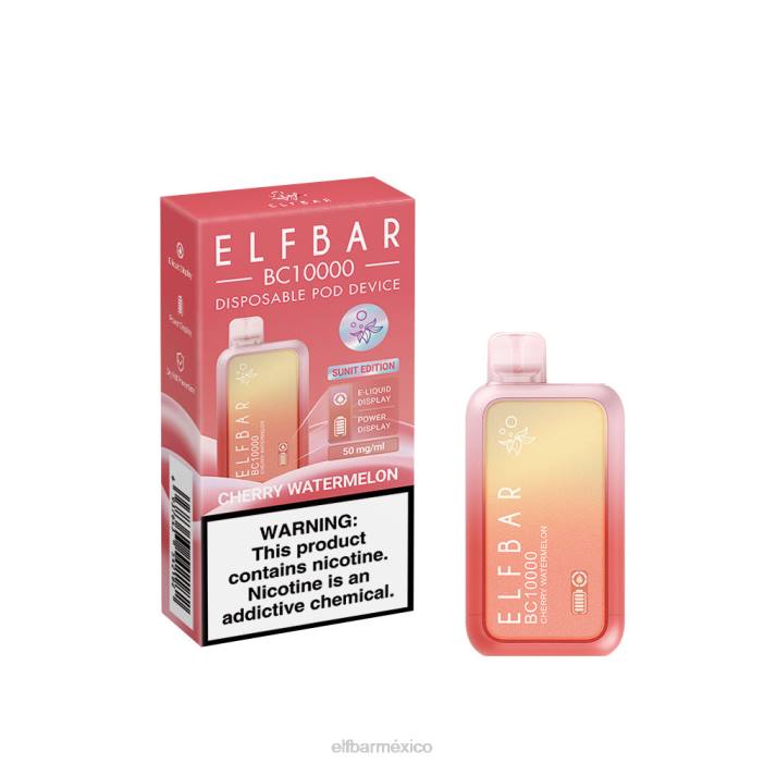 ELFBAR Mexico vape desechable nuevo bc10000 10000puffs J40L340 sandia cereza