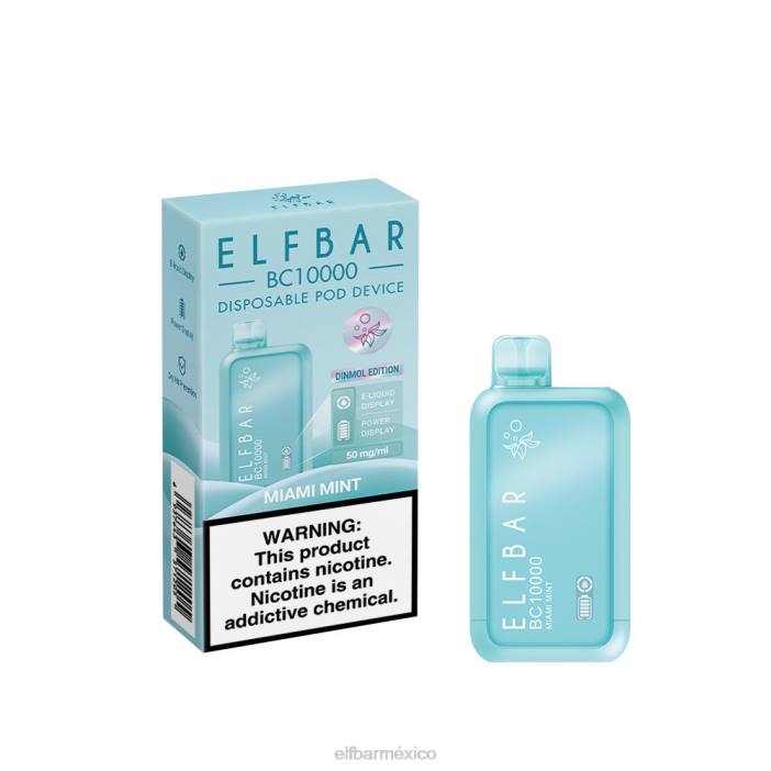 ELF BAR BC5000 Precio Mexico vape desechable nuevo bc10000 10000puffs J40L354 menta de miami