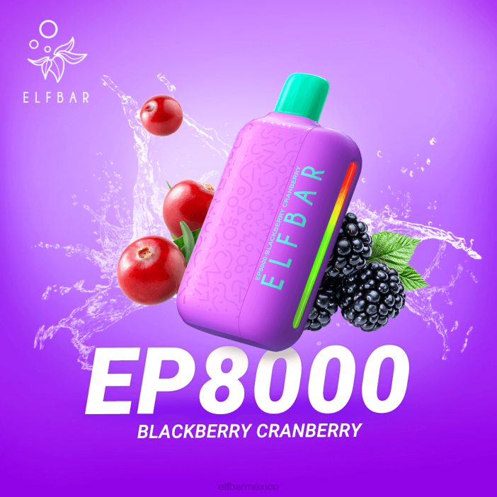 ELF BAR Bc5000 Como Funciona vape desechable nuevos soplos ep8000 J40L369 arándano mora