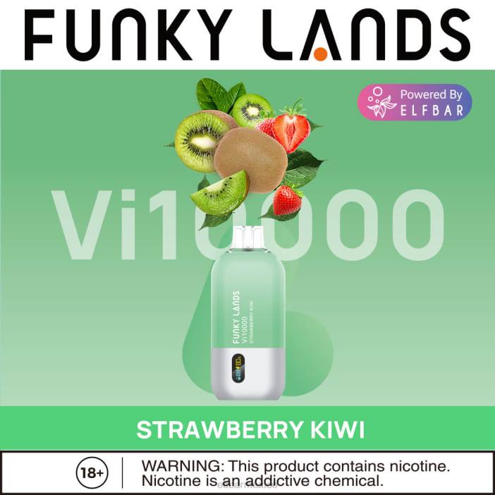 ELF BAR Mexico City Funky Lands vape desechable vi10000 bocanadas J40L463 kiwi fresa