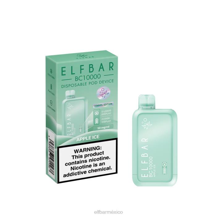 ELF BAR Sabores 10000 vape desechable nuevo bc10000 10000puffs J40L350 hielo de manzana