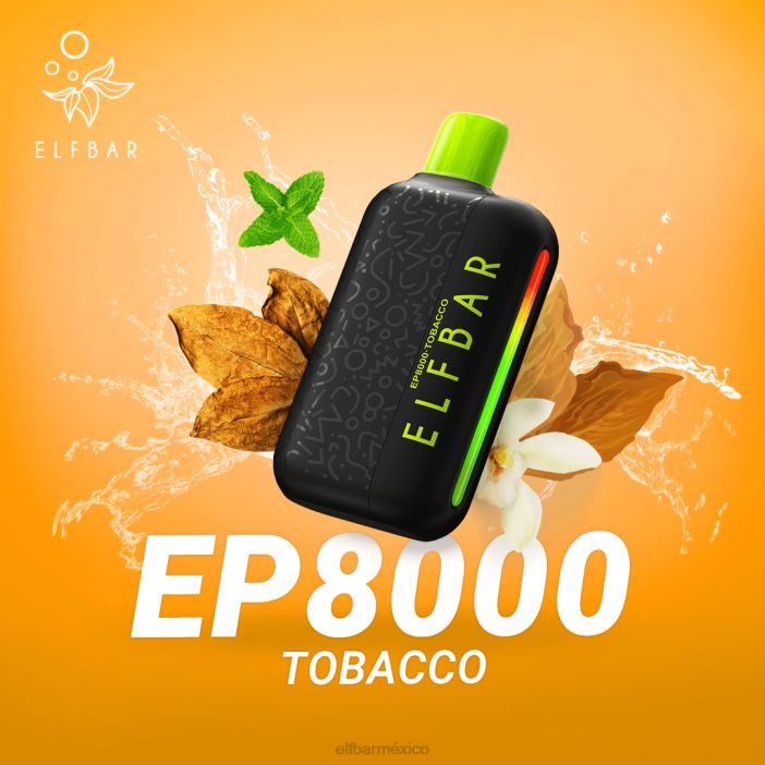 ELF BAR Sabores 10000 vape desechable nuevos soplos ep8000 J40L363 tabaco