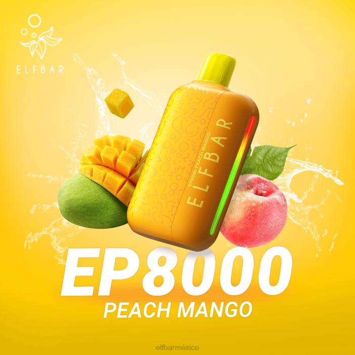 ELF BAR Sabores 10000 vape desechable nuevos soplos ep8000 J40L376 mango durazno