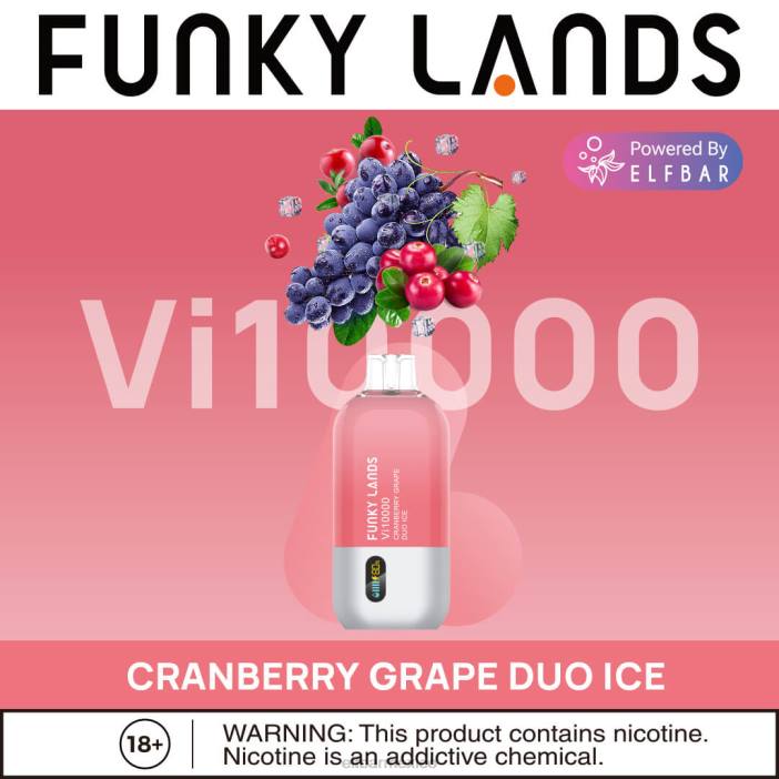 ELF BAR Sabores Funky Lands vape desechable vi10000 bocanadas J40L472 café helado clásico