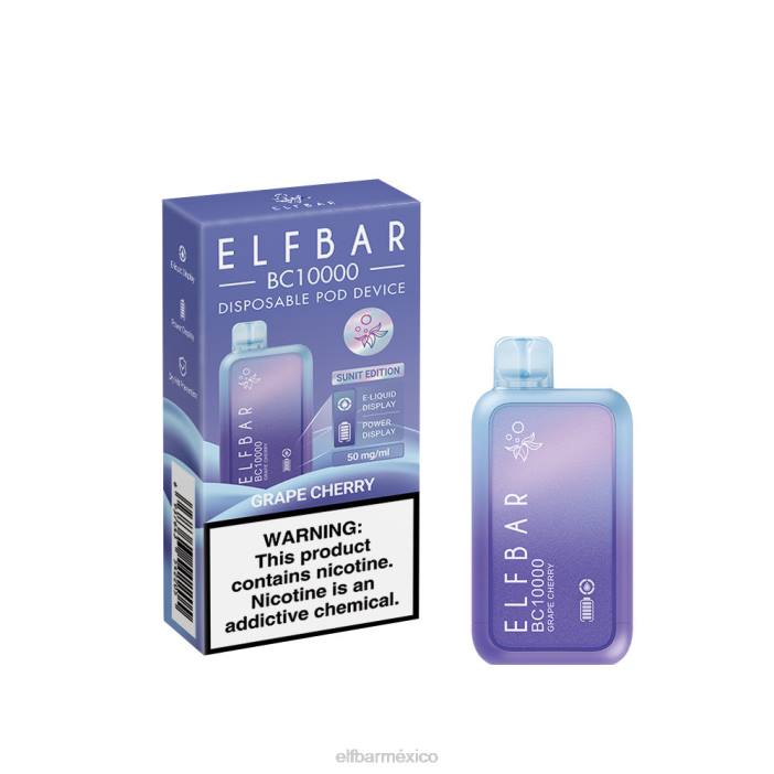 ELF BAR Sabores vape desechable nuevo bc10000 10000puffs J40L342 cereza de uva