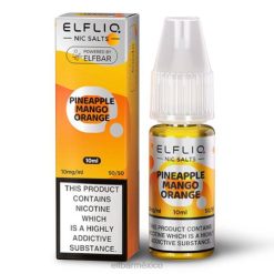 ELF BAR Bc5000 Como Funciona Sales de elfliq nic - piña mango naranja - 10ml-20 mg/ml J40L174