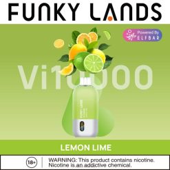 ELF BAR Mejores Sabores funky lands mejor sabor vape desechable vi10000 serie helada J40L455 Lima Limon