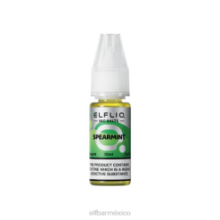 ELF BAR Sabores 10000 Sales nic de menta verde elfliq - 10 ml-10 mg/ml J40L207