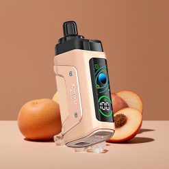 Razz Bar 45000 Puffs Vape Desechable Melocotón Jugoso Helado 20 mg/ml Nicotina