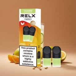 Relx Pod Pro 2 600 Puffs Bebida-Pepino Limonada 1.8% Nicotina