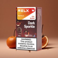Relx Pod Pro 2 600 Puffs Dispositivo de Vapeo Destello Oscuro