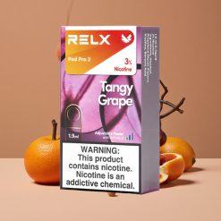Relx Pod Pro 2 600 Puffs Uva Tangible con 3% de Nicotina