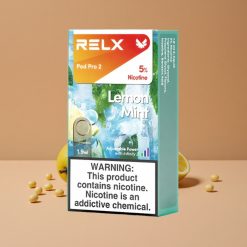 Relx Pod Pro 2 Dispositivo de Vapeo Limón Menta 1.9ml Capacidad
