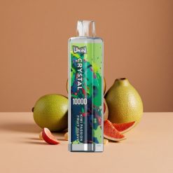 Uwin Crystal 10000 Puffs Dispositivo Vapear Desechable Kiwi Maracuyá Guayaba con Luces RGB