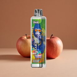 Uwin Crystal 10000 Puffs Dos Manzanas con Luces RGB