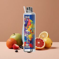 Uwin Crystal 10000 Puffs Luz RGB Vape Azul Limonada Frambuesa