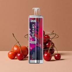 UWIN Crystal 10000 Puffs Vape Desechable Cereza Cola con Luces RGB