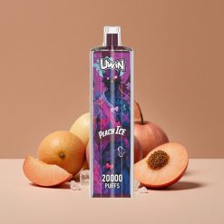 Uwin Shisha Hookah Crystal 20000 Puffs Melocotón Hielo 22ml
