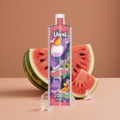 Uwin Shisha Hookah Crystal 20000 Puffs Sandía Helada 22ml