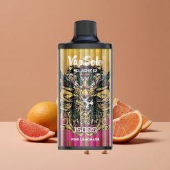 Vapsolo Super 15000 Puffs 40ml Vape Rosa Limonada