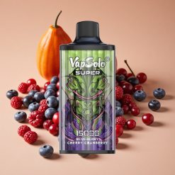 Vapsolo Super 15000 Puffs 850mah Arándano Cereza Azul Desechable