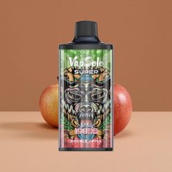 Vapsolo Super 15000 Puffs Vape Desechable Doble Manzana con Batería 850mah