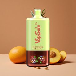 VapSolo Triple 30000 Puffs Vape Desechable Mango Piña Ácido con 40ml de E-Líquido