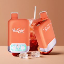 Vapsolo Twins 20000 Puffs 40 ml E-Líquido Vape Cereza Cola & Melocotón Jugoso Hielo