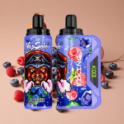 VapSolo VIKING 12000 Puffs 22ml Arándano Frambuesa Desechable