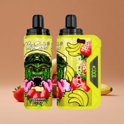 VapSolo VIKING 12000 Puffs Fresa Plátano con Pantalla LED