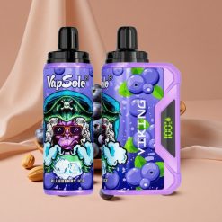 VapSolo VIKING Hasta 12000 Puffs Vape Desechable Arándano Azul