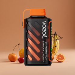 VOZOL Gear Power 20000 Puffs Pantalla Completa Fruta Dragón Plátano Cereza