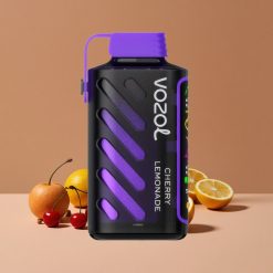 VOZOL Gear Power 20000 Puffs Vape Desechable Cereza Limonada con Pantalla Completa