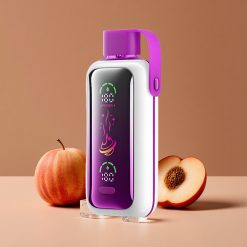 VOZOL Star 20000 Puffs Vape Desechable Jugo de Melocotón Hielo con Pantalla HD 2.2"