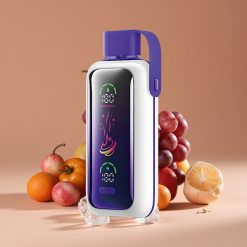 VOZOL Star 20000 Puffs Vape Desechable Uva Hielo con Pantalla HD 2.2"